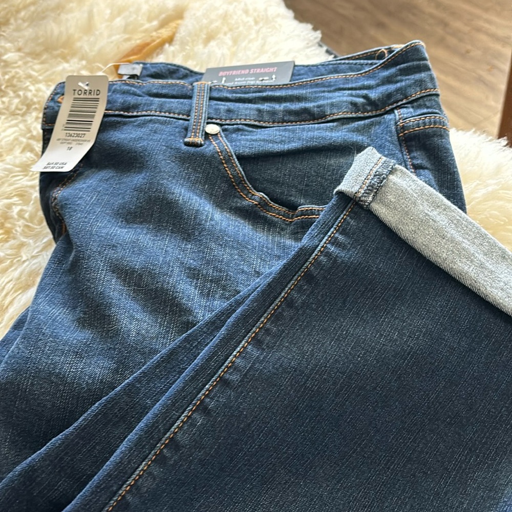 Torrid Boyfriend jeans 18XS NWT